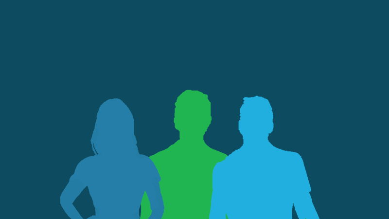 Drei Schüler sprechen